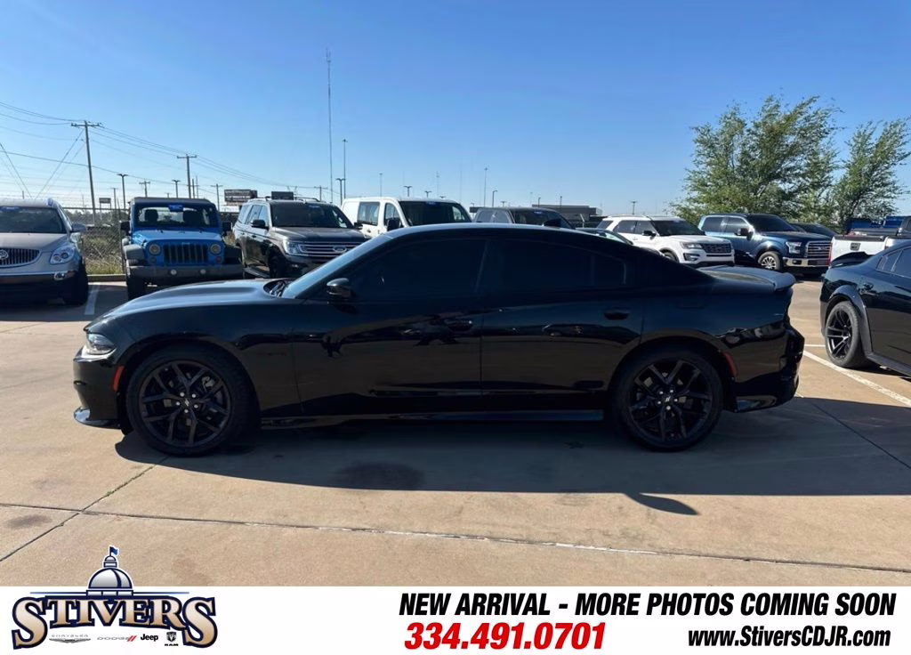 2022 Pitch Black Clearcoat Dodge Charger R/T RWD Sedan