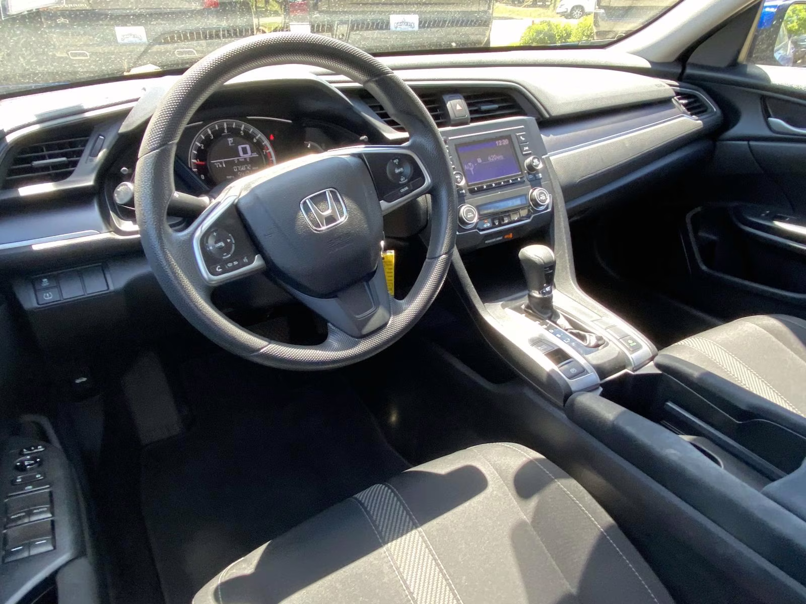 2017 Aegean Blue Metallic Honda Civic LX FWD Sedan