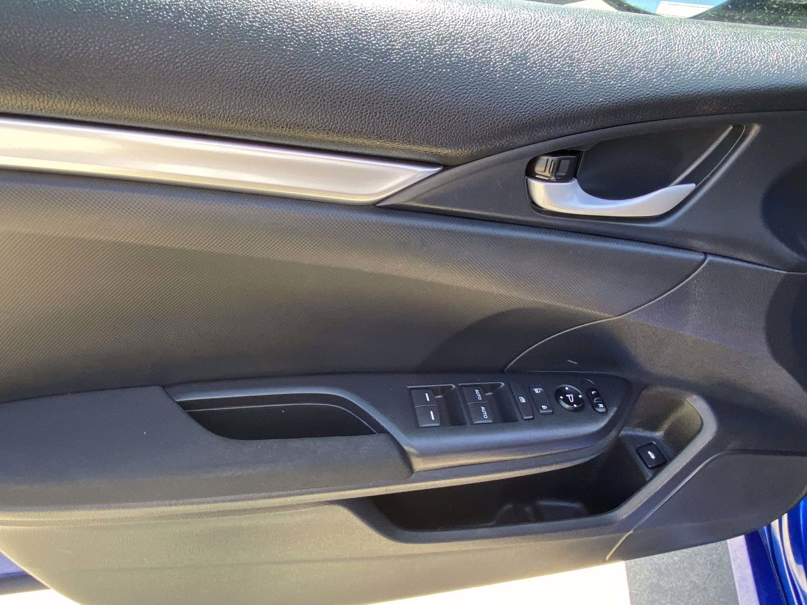 2017 Aegean Blue Metallic Honda Civic LX FWD Sedan