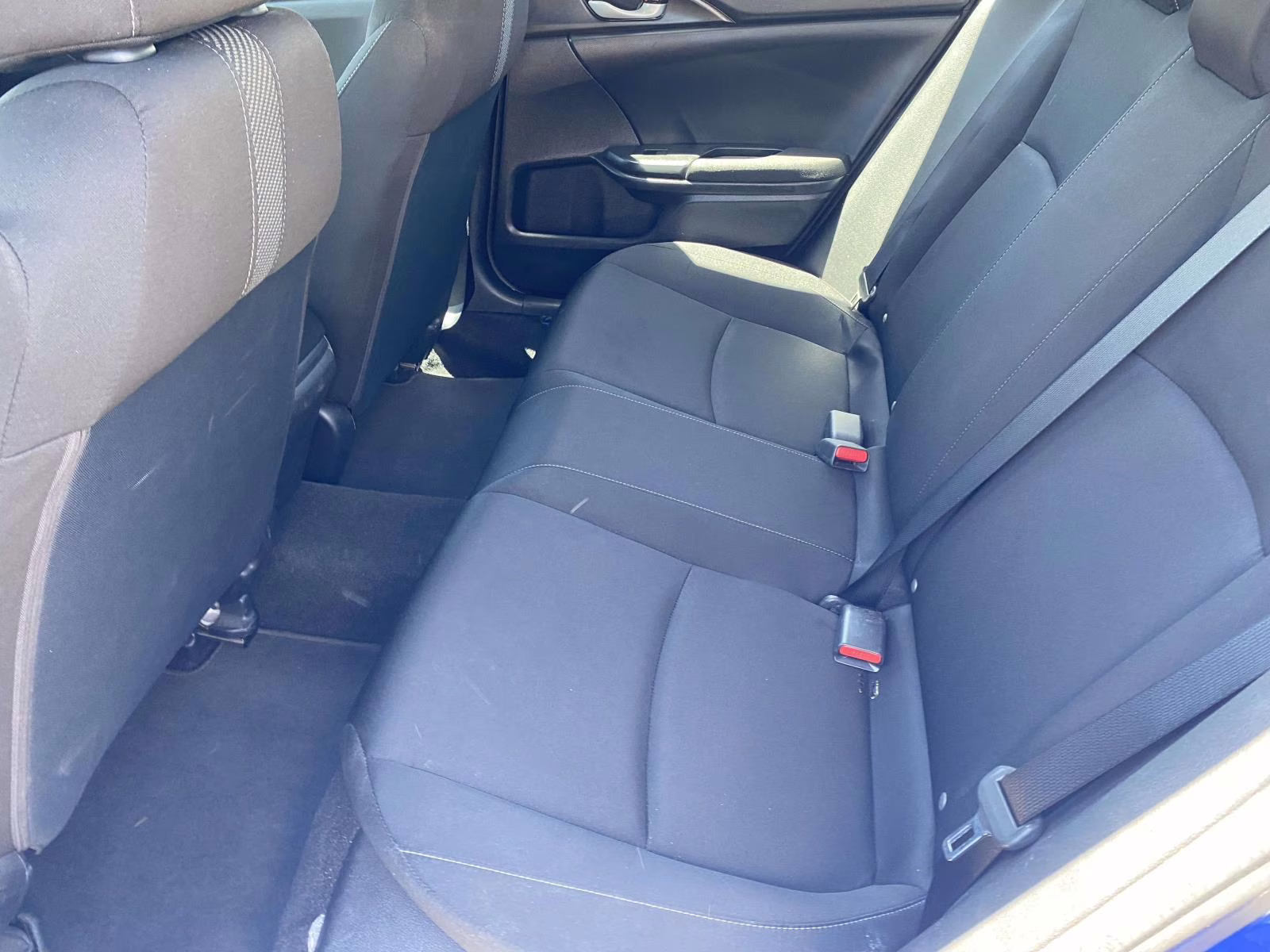 2017 Aegean Blue Metallic Honda Civic LX FWD Sedan