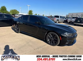 2022 Pitch Black Clearcoat Dodge Charger R/T RWD Sedan