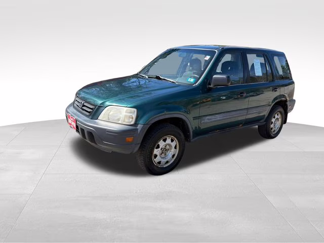 1999 Green Honda CR-V LX 4X4 SUV