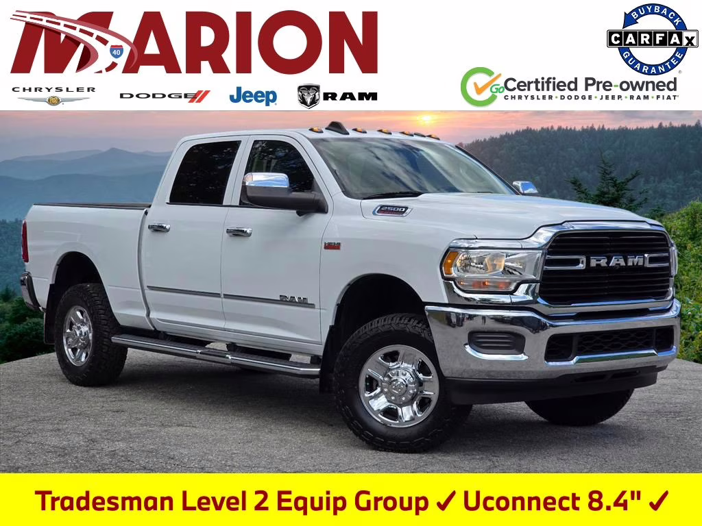 2020 Bright White Clearcoat Ram 2500 Tradesman 4X4 Truck