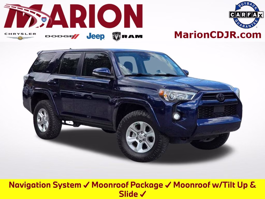 2024 Nautical Blue Metallic Toyota 4Runner SR5 Premium 4X4 SUV