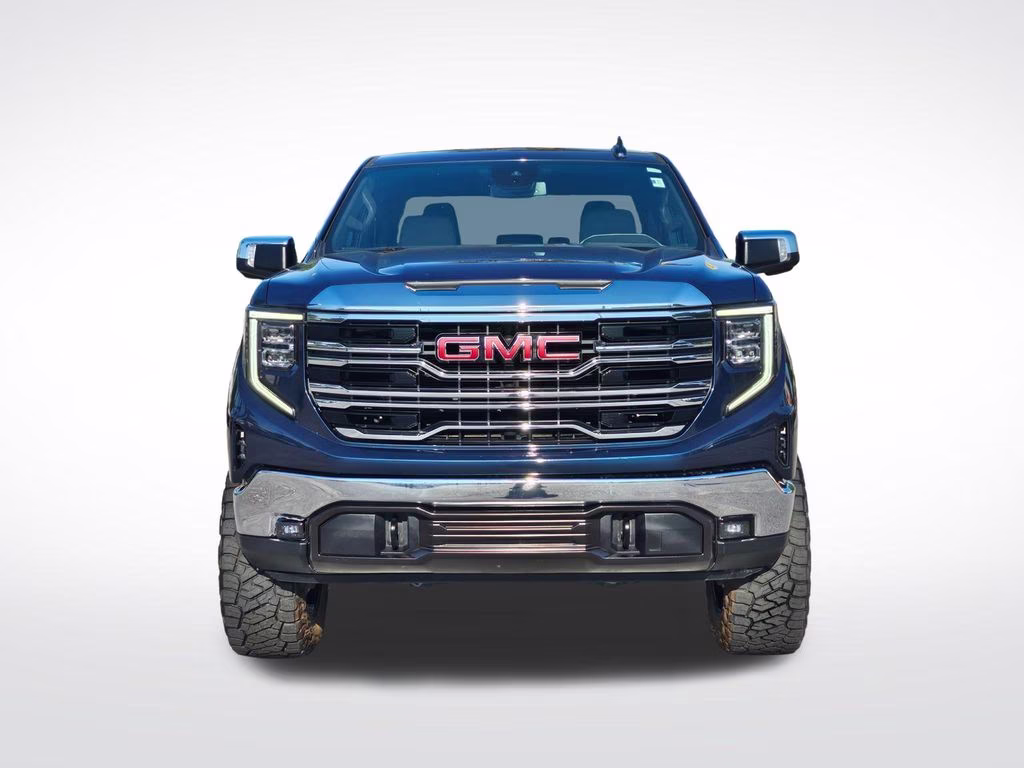 2022 Pacific Blue Metallic GMC Sierra 1500 SLT 4X4 Truck