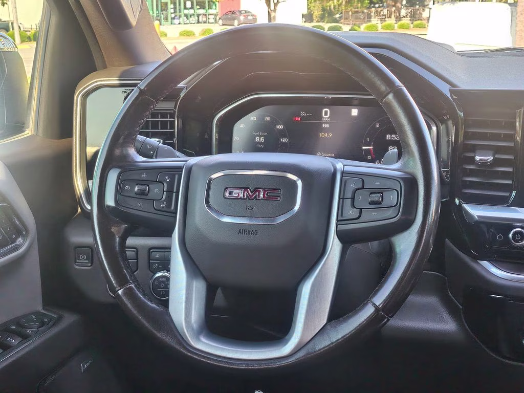 2022 Pacific Blue Metallic GMC Sierra 1500 SLT 4X4 Truck