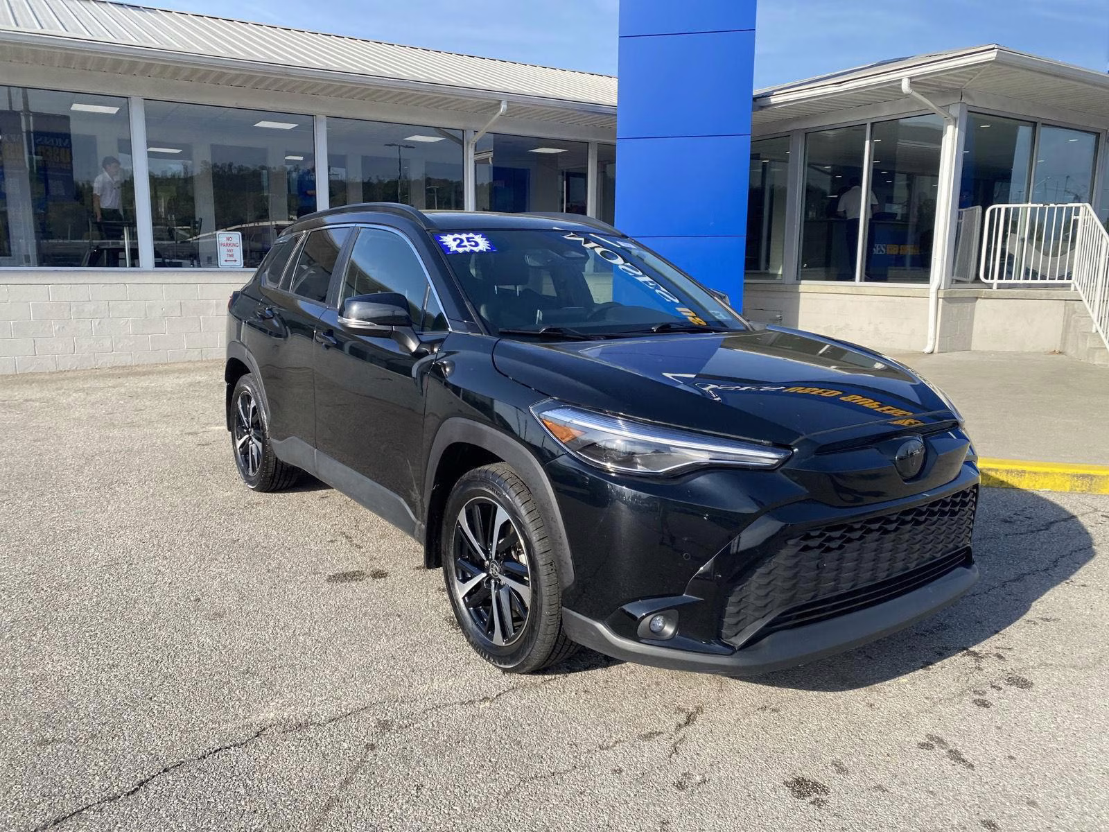 2025 Jet Black Toyota Corolla Cross Hybrid XSE AWD SUV