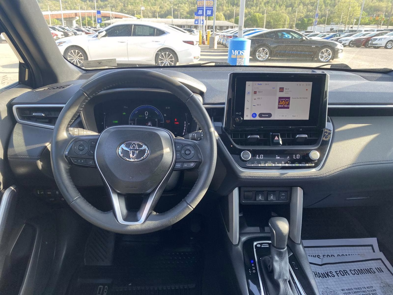2025 Jet Black Toyota Corolla Cross Hybrid XSE AWD SUV
