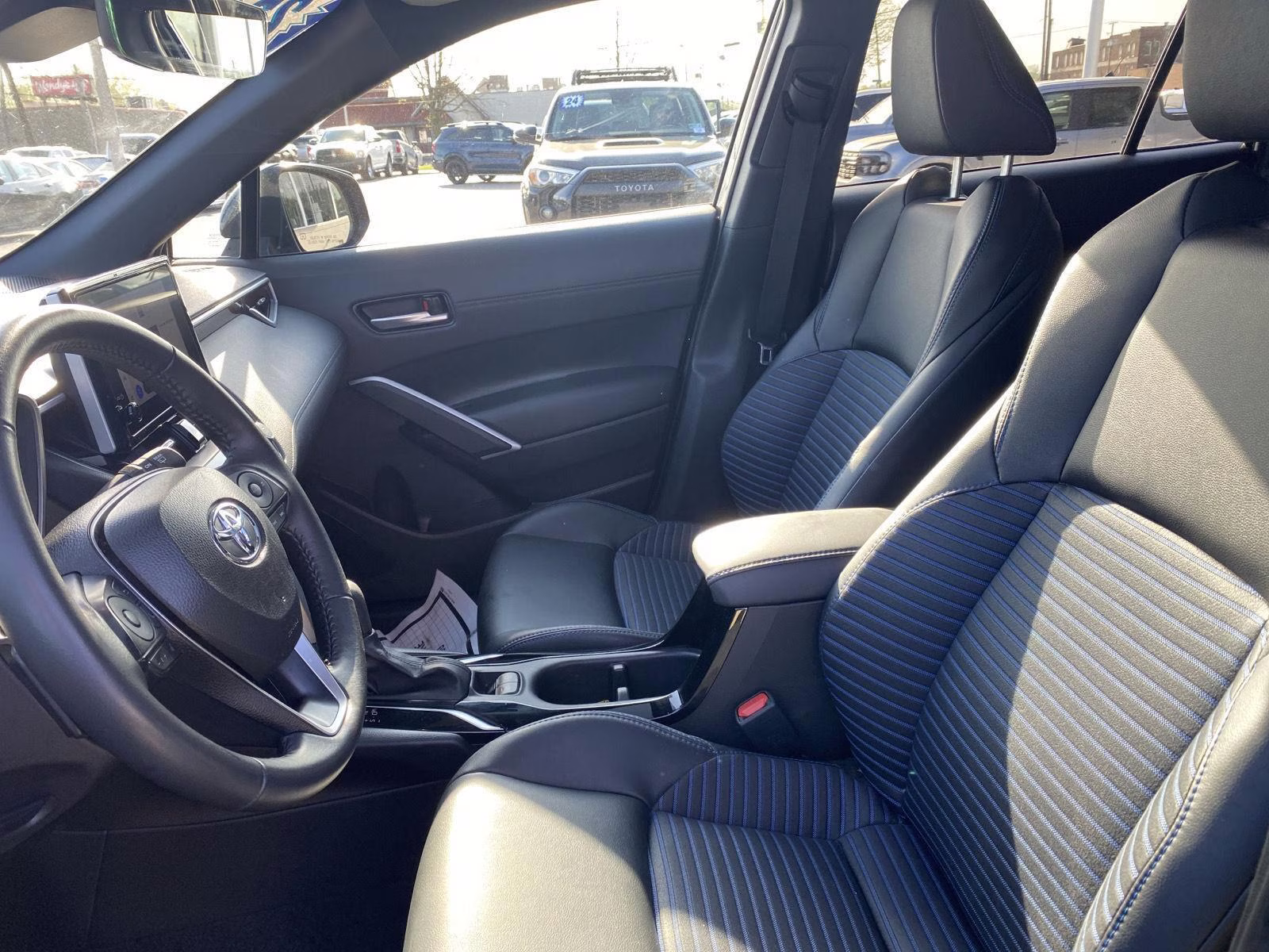 2025 Jet Black Toyota Corolla Cross Hybrid XSE AWD SUV