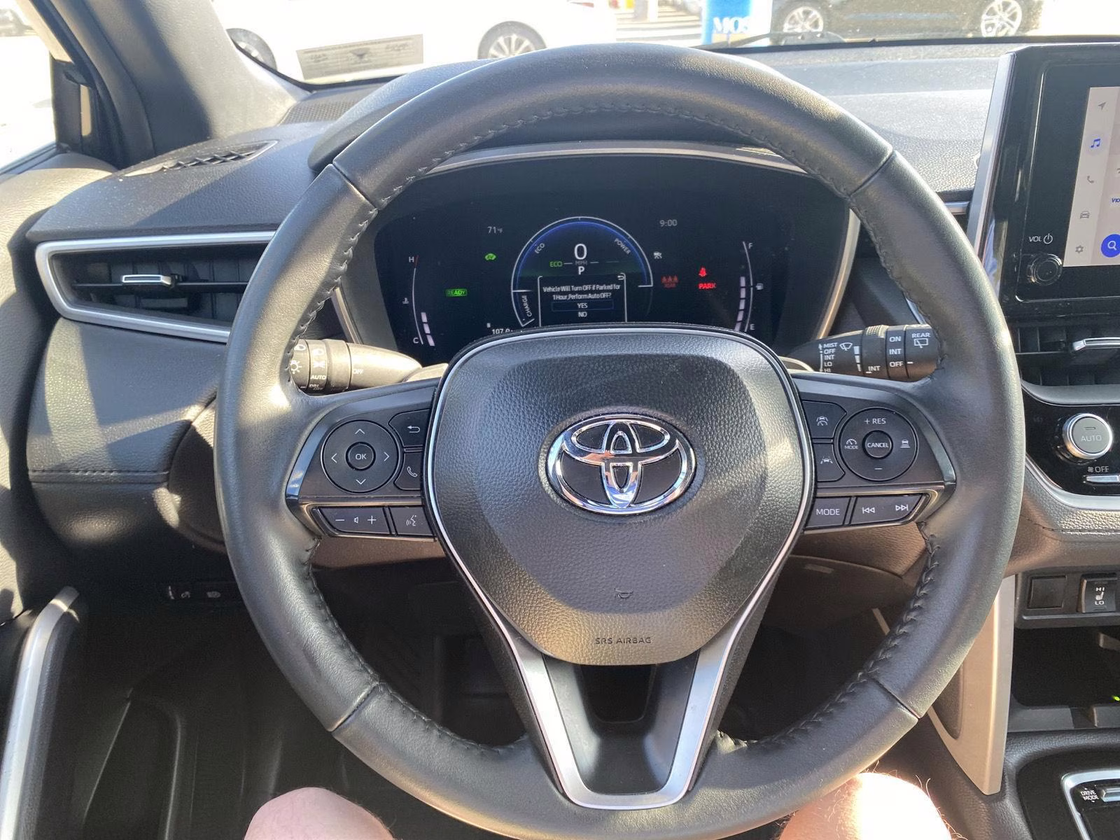 2025 Jet Black Toyota Corolla Cross Hybrid XSE AWD SUV