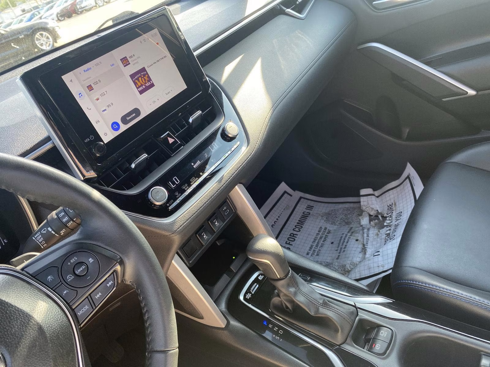 2025 Jet Black Toyota Corolla Cross Hybrid XSE AWD SUV