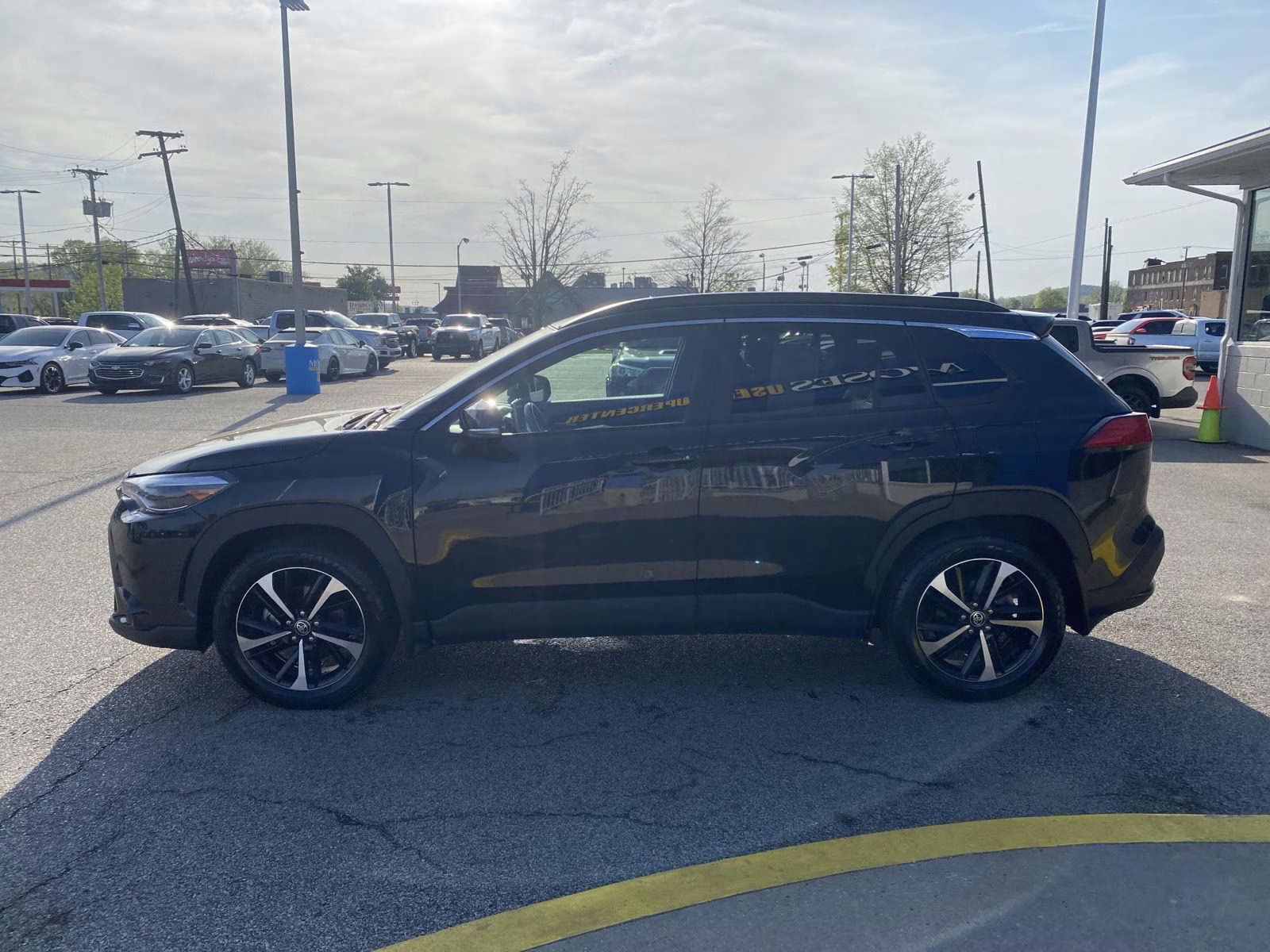 2025 Jet Black Toyota Corolla Cross Hybrid XSE AWD SUV