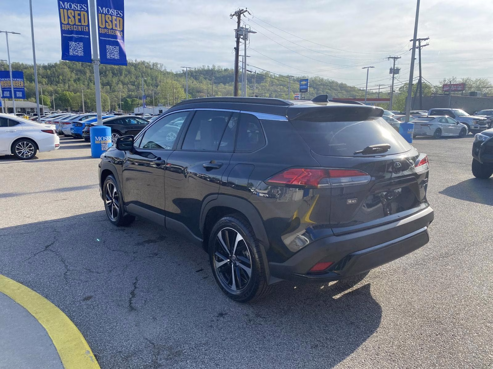 2025 Jet Black Toyota Corolla Cross Hybrid XSE AWD SUV