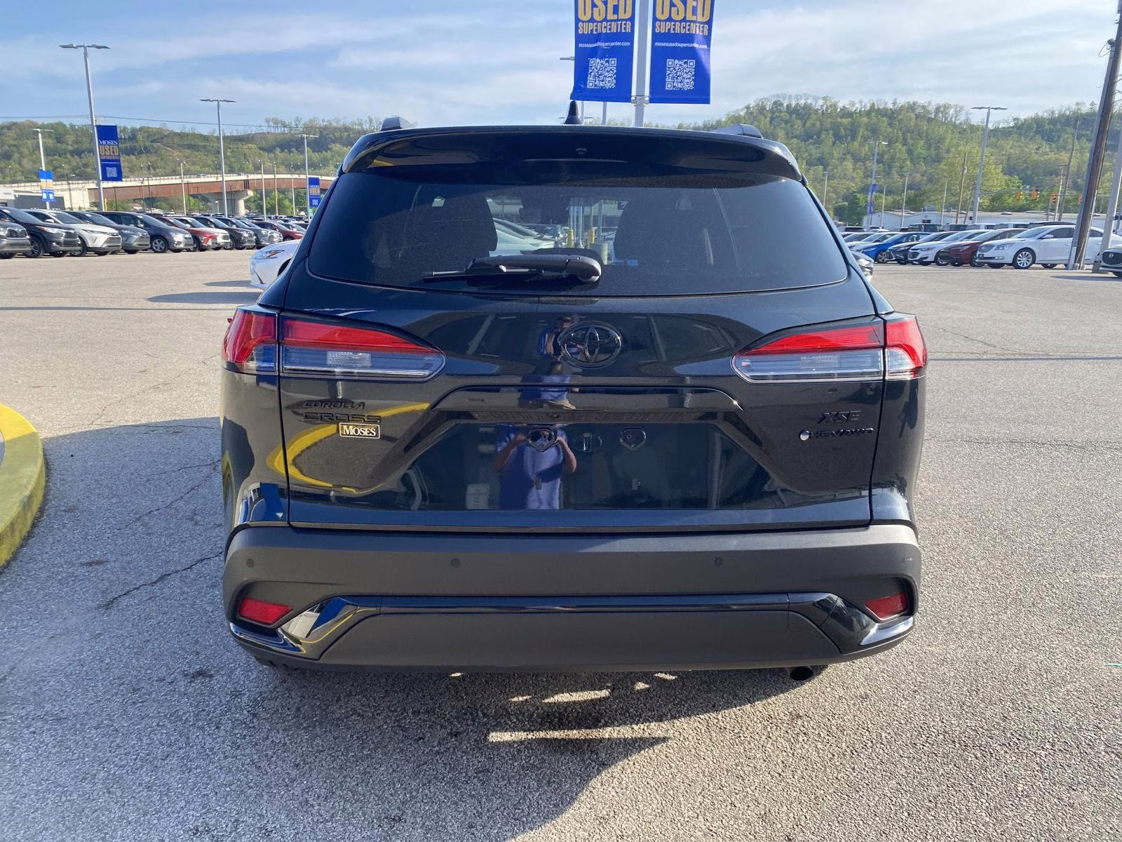 2025 Jet Black Toyota Corolla Cross Hybrid XSE AWD SUV