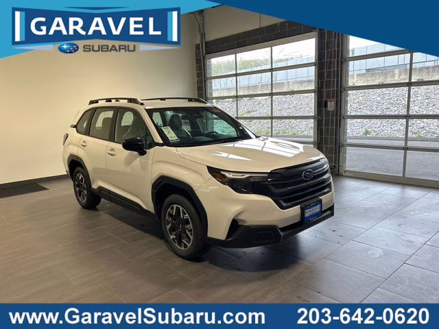 2026 White Subaru Forester Base AWD SUV