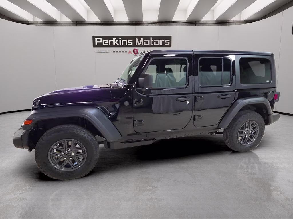 2026 Black Clearcoat Jeep Wrangler Sport S 4X4 SUV
