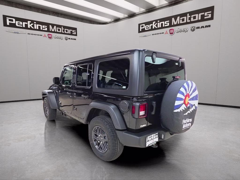 2026 Black Clearcoat Jeep Wrangler Sport S 4X4 SUV