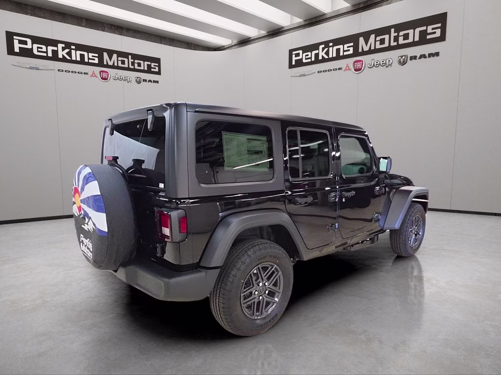 2026 Black Clearcoat Jeep Wrangler Sport S 4X4 SUV