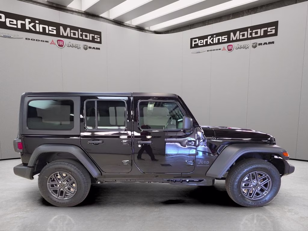2026 Black Clearcoat Jeep Wrangler Sport S 4X4 SUV