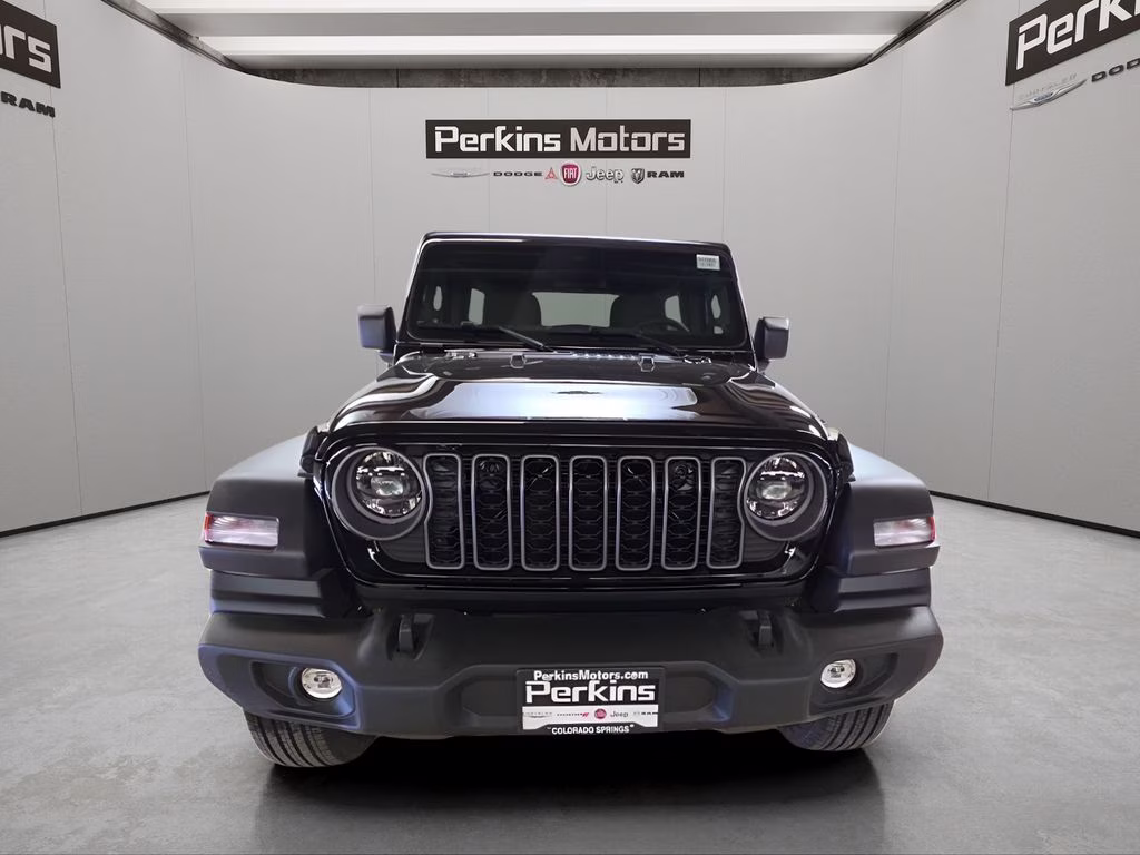 2026 Black Clearcoat Jeep Wrangler Sport S 4X4 SUV