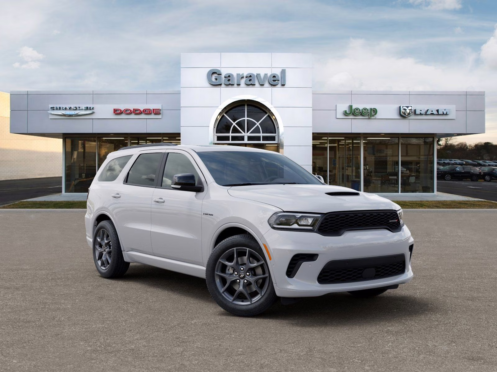 2026 White Knuckle Clearcoat Dodge Durango GT Plus HEMI V8 AWD SUV