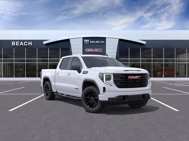 2026 Summit White GMC Sierra 1500 Elevation 4X4 Truck