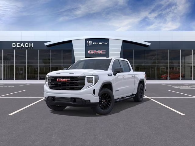 2026 Summit White GMC Sierra 1500 Elevation 4X4 Truck