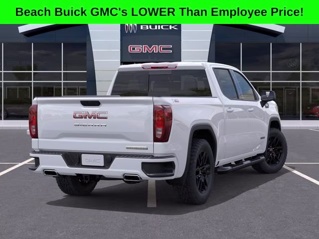 2026 Summit White GMC Sierra 1500 Elevation 4X4 Truck