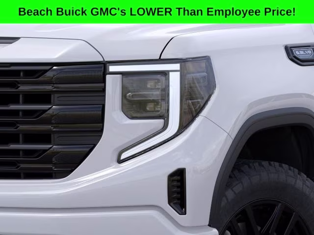 2026 Summit White GMC Sierra 1500 Elevation 4X4 Truck