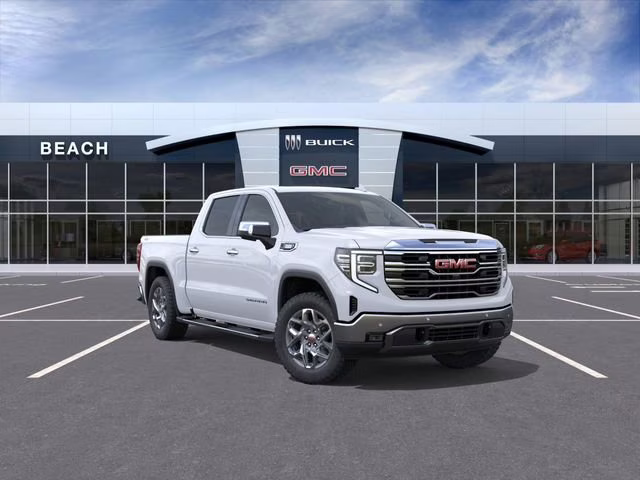 2026 Glacier White Tricoat GMC Sierra 1500 SLT 4X4 Truck