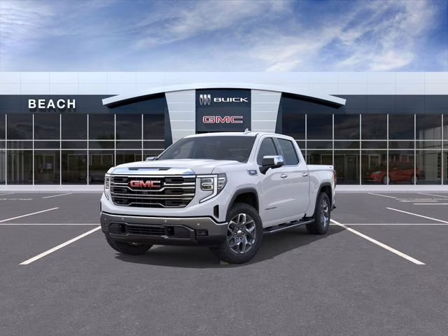 2026 Glacier White Tricoat GMC Sierra 1500 SLT 4X4 Truck