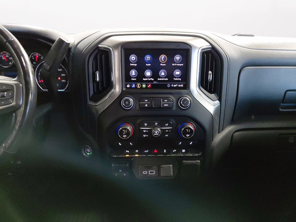 2020 Black Chevrolet Silverado 1500 LT w/Trailer Camera & Convenience 2 Pkgs 4X4 Truck