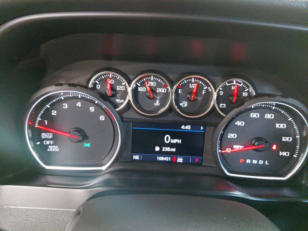 2020 Black Chevrolet Silverado 1500 LT w/Trailer Camera & Convenience 2 Pkgs 4X4 Truck