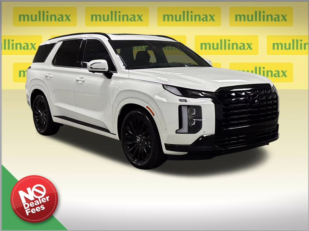 2025 Hyper White Hyundai Palisade Calligraphy Night Edition AWD SUV
