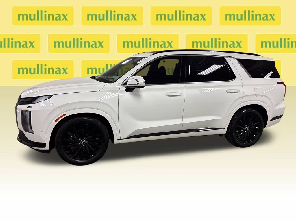 2025 Hyper White Hyundai Palisade Calligraphy Night Edition AWD SUV