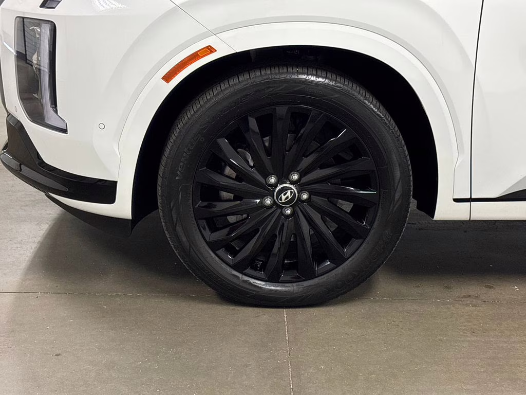 2025 Hyper White Hyundai Palisade Calligraphy Night Edition AWD SUV