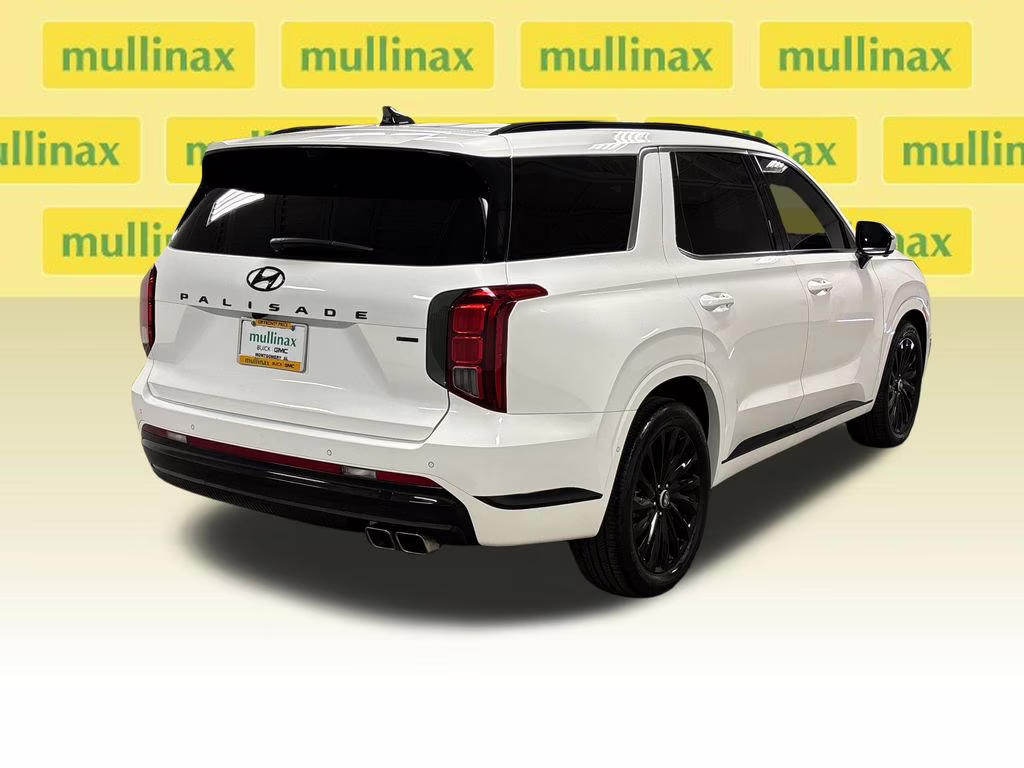 2025 Hyper White Hyundai Palisade Calligraphy Night Edition AWD SUV
