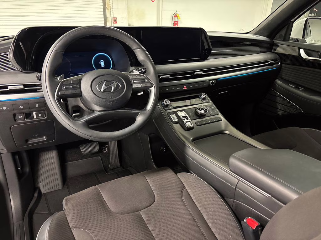 2025 Hyper White Hyundai Palisade Calligraphy Night Edition AWD SUV