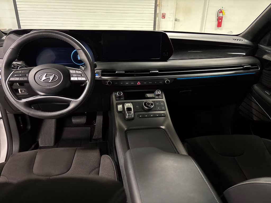 2025 Hyper White Hyundai Palisade Calligraphy Night Edition AWD SUV