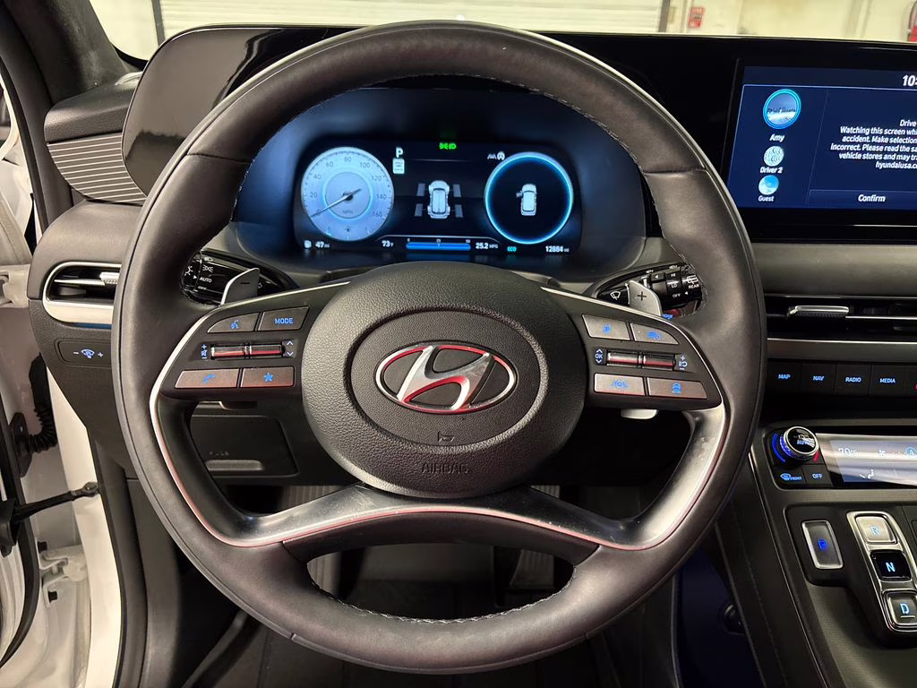 2025 Hyper White Hyundai Palisade Calligraphy Night Edition AWD SUV