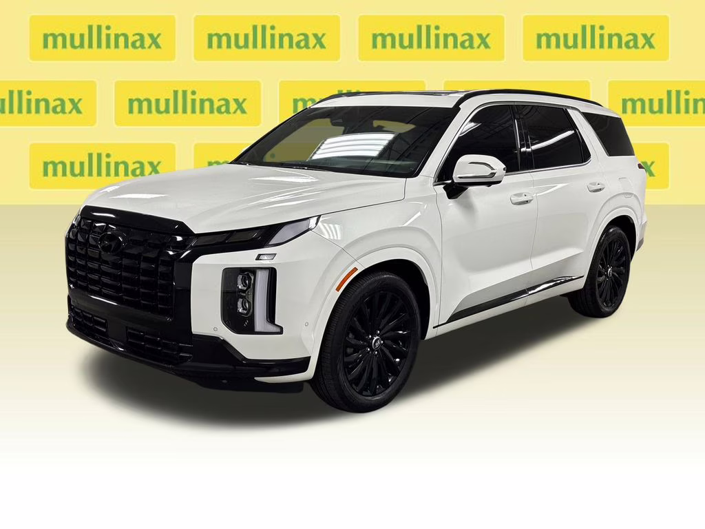 2025 Hyper White Hyundai Palisade Calligraphy Night Edition AWD SUV