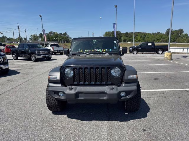 2022 Black Clearcoat Jeep Wrangler Unlimited Sport S 4X4 SUV