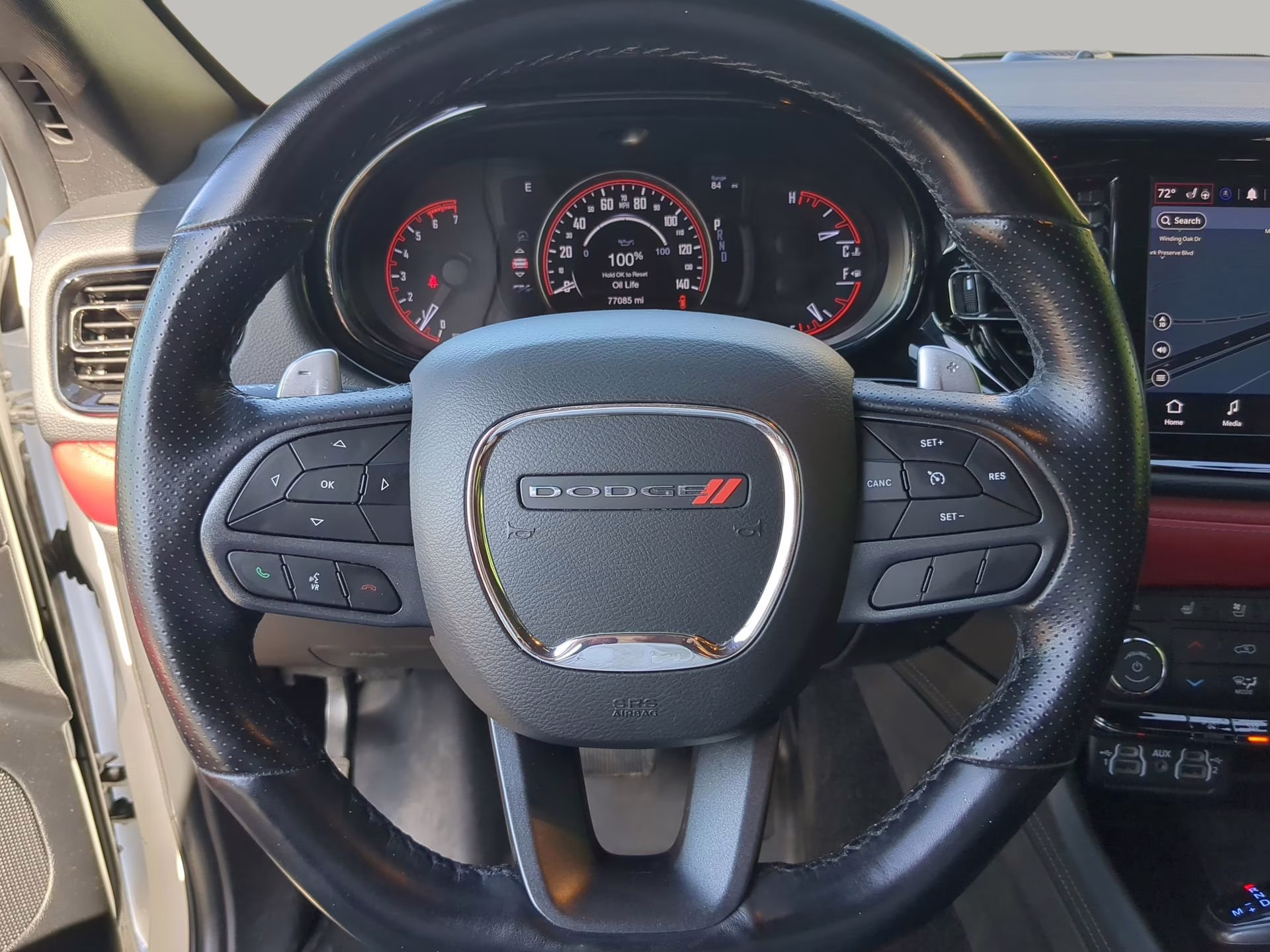 2022 White Knuckle Clearcoat Dodge Durango R/T RWD SUV