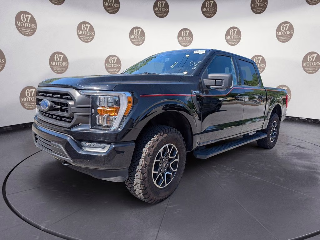 2023 Black Metallic Ford F-150 XLT 4X4 Truck