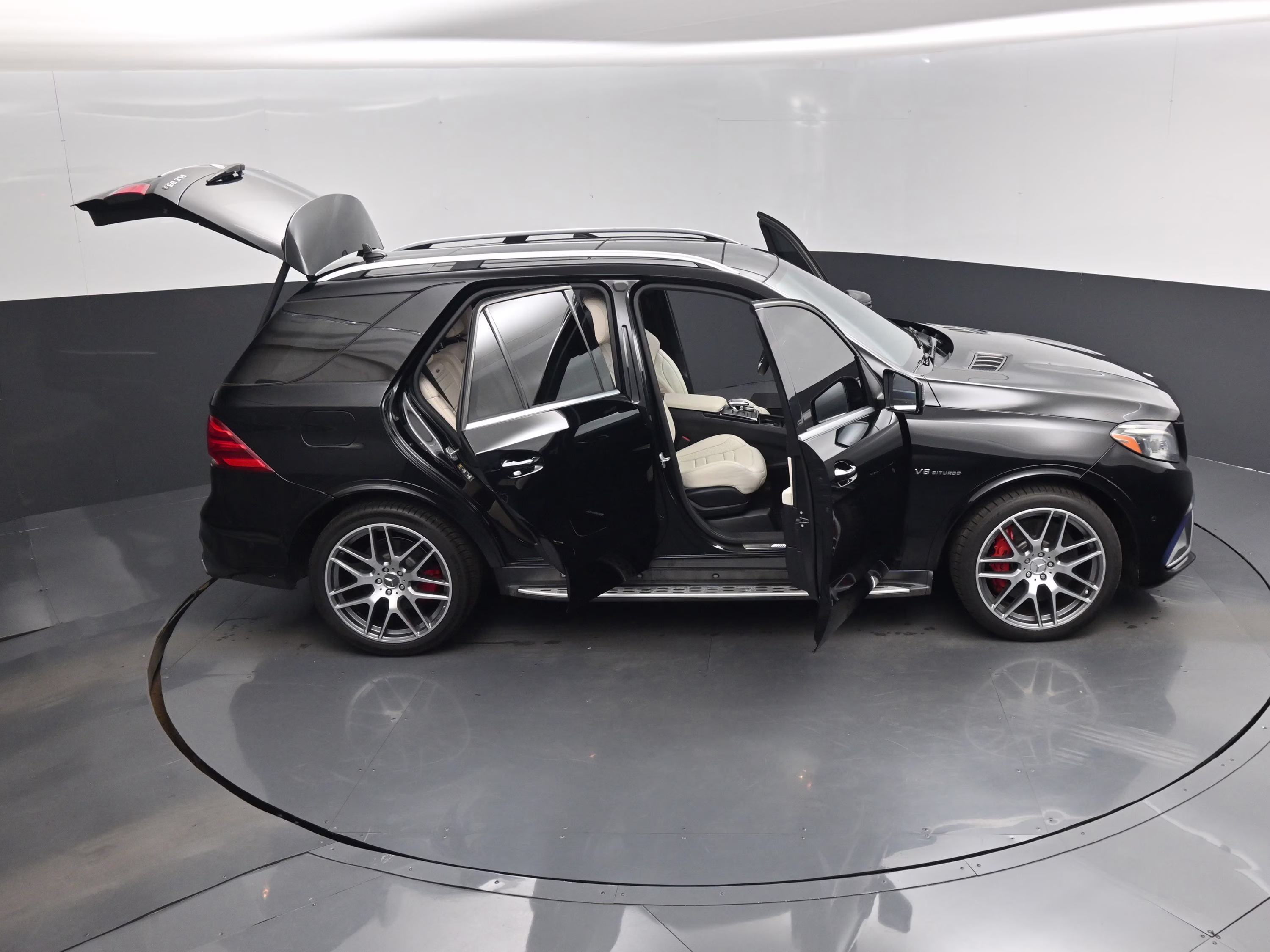 2016 Black Mercedes-Benz GLE GLE 63 AMG AWD SUV