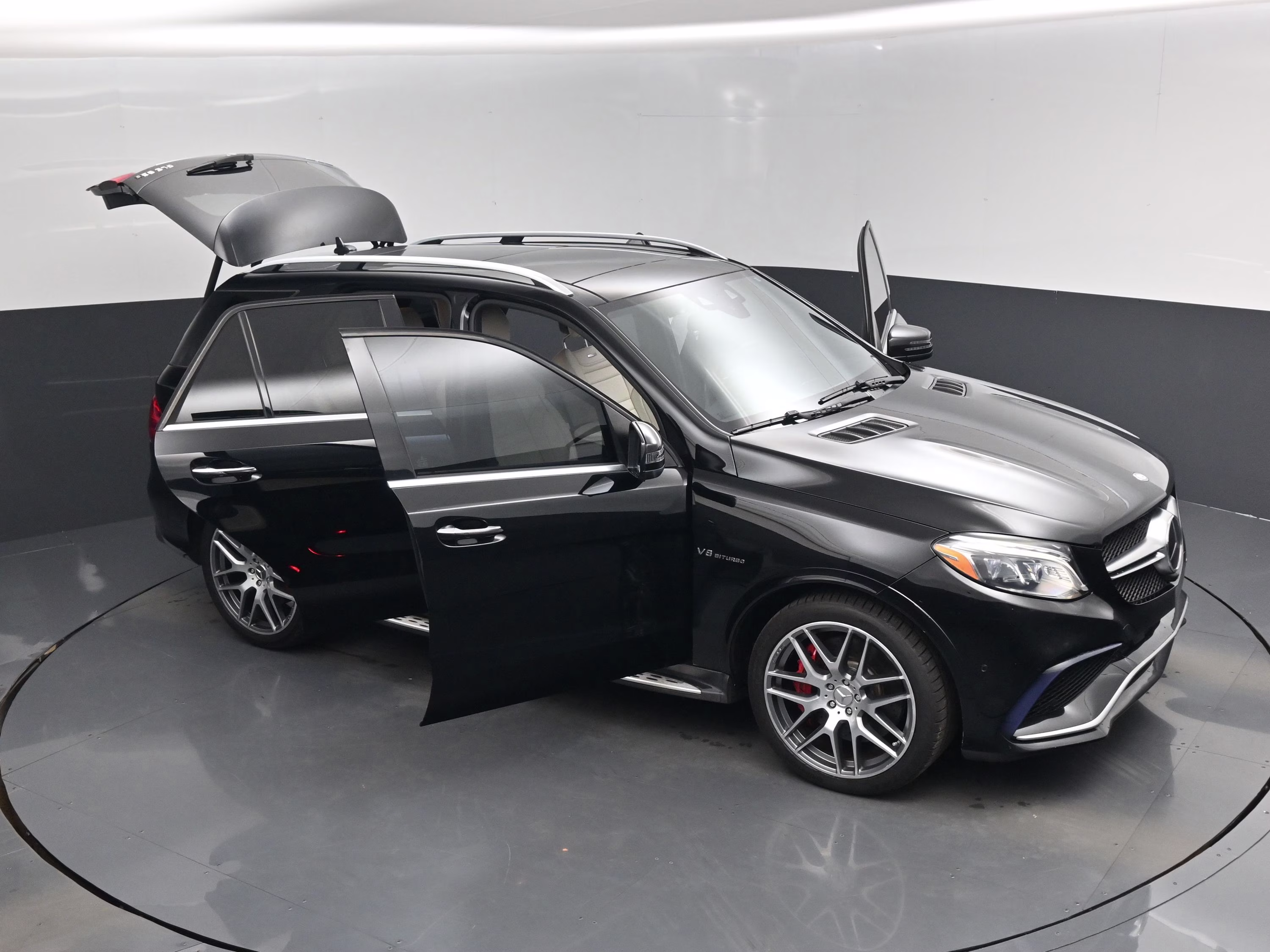 2016 Black Mercedes-Benz GLE GLE 63 AMG AWD SUV