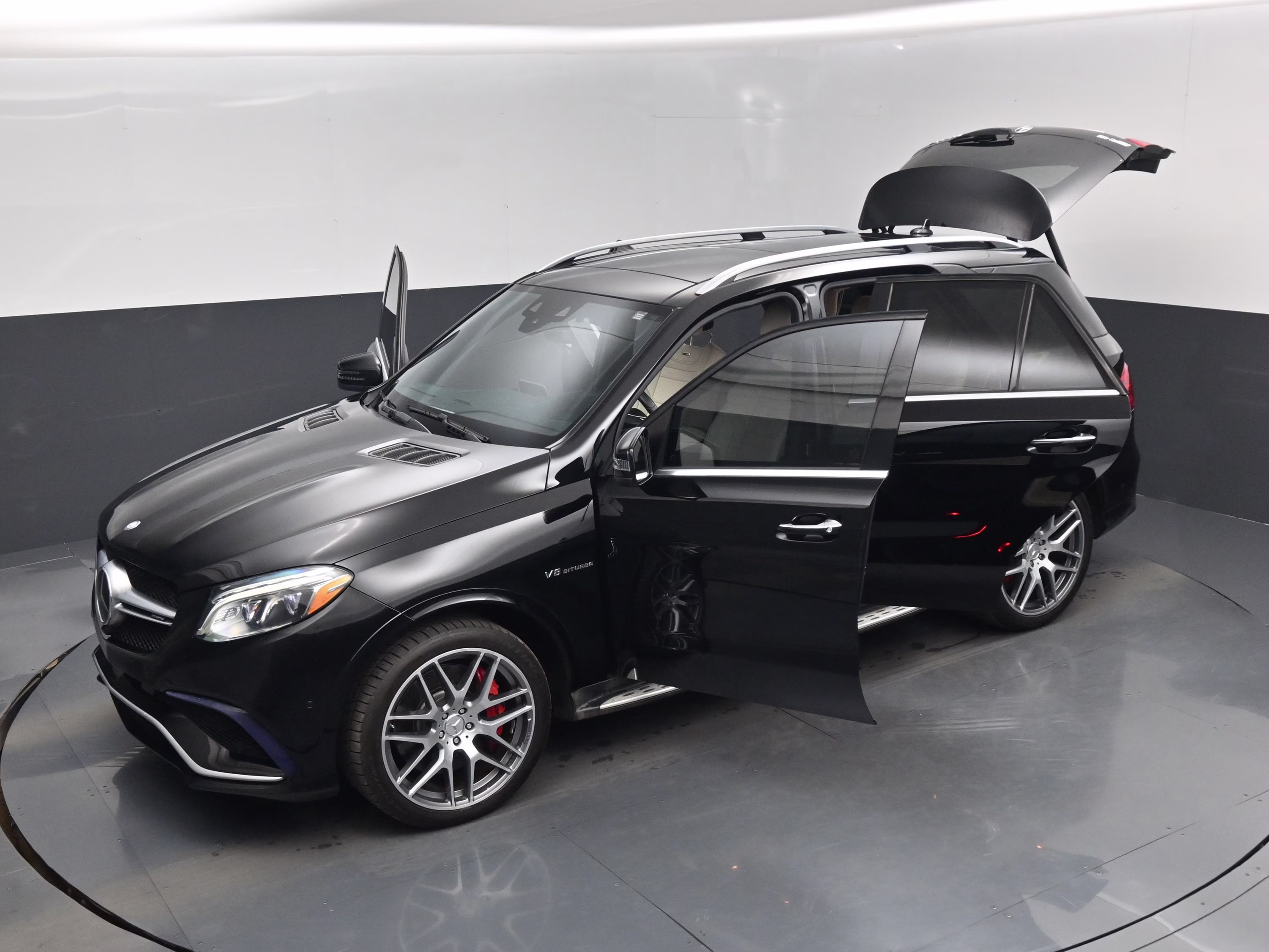 2016 Black Mercedes-Benz GLE GLE 63 AMG AWD SUV