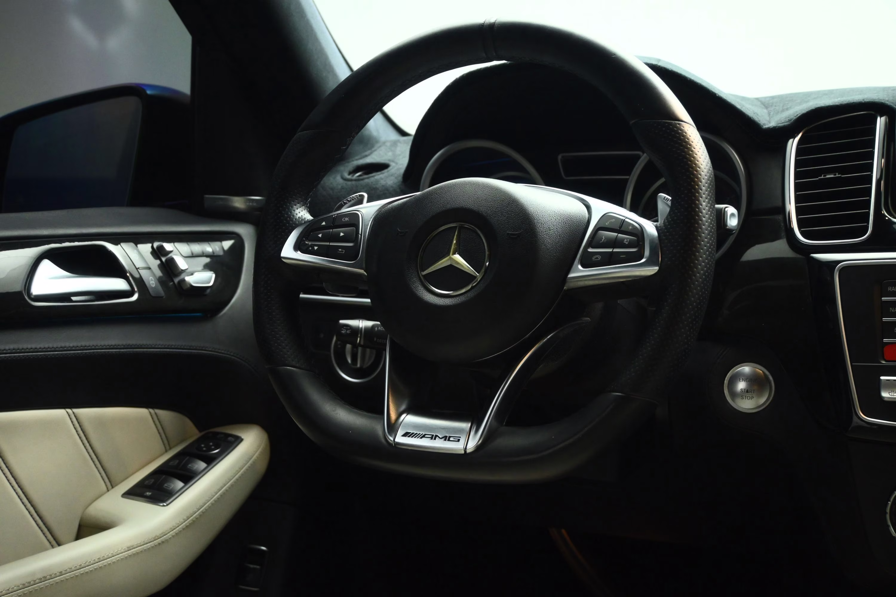 2016 Black Mercedes-Benz GLE GLE 63 AMG AWD SUV
