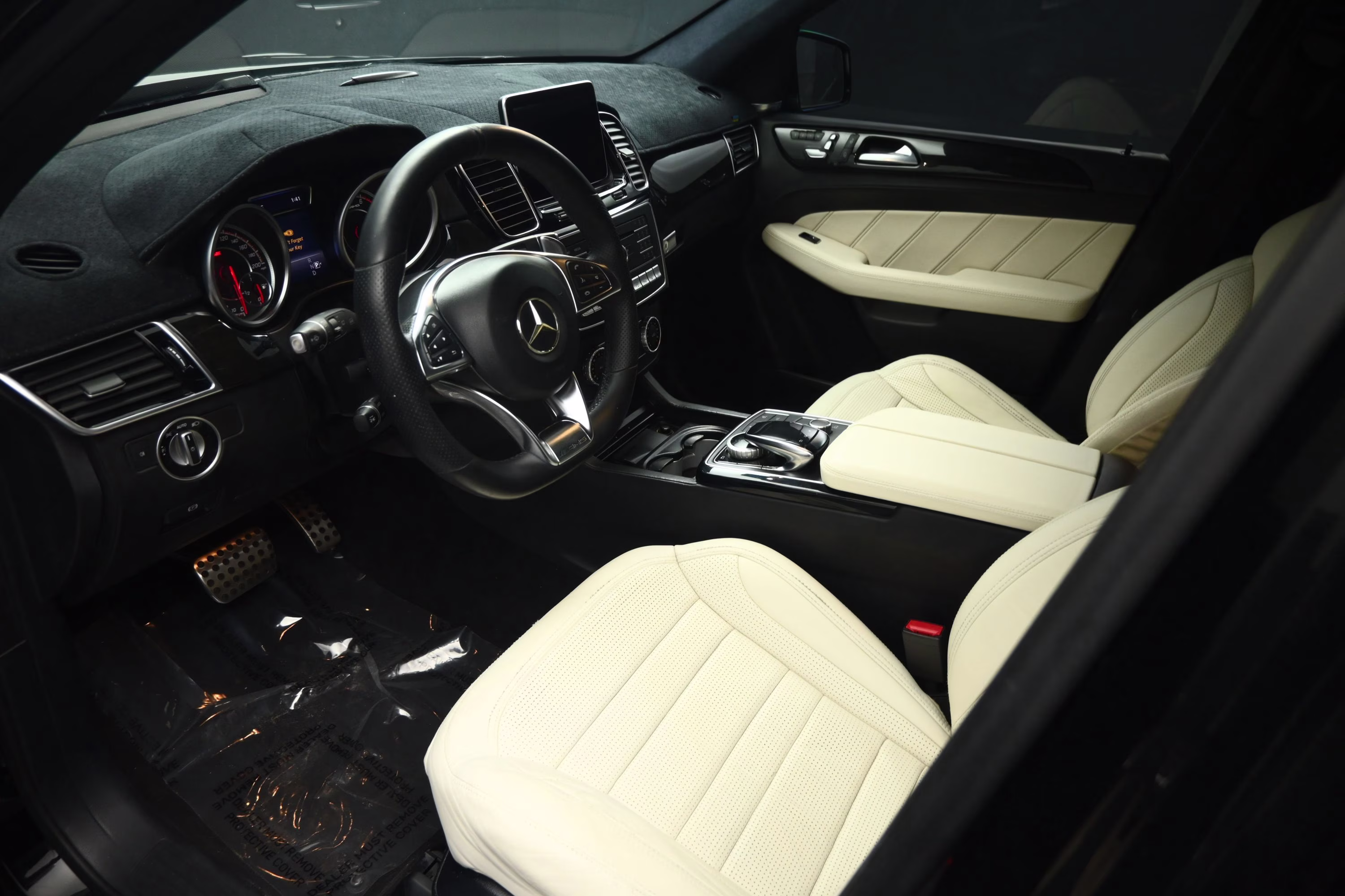 2016 Black Mercedes-Benz GLE GLE 63 AMG AWD SUV