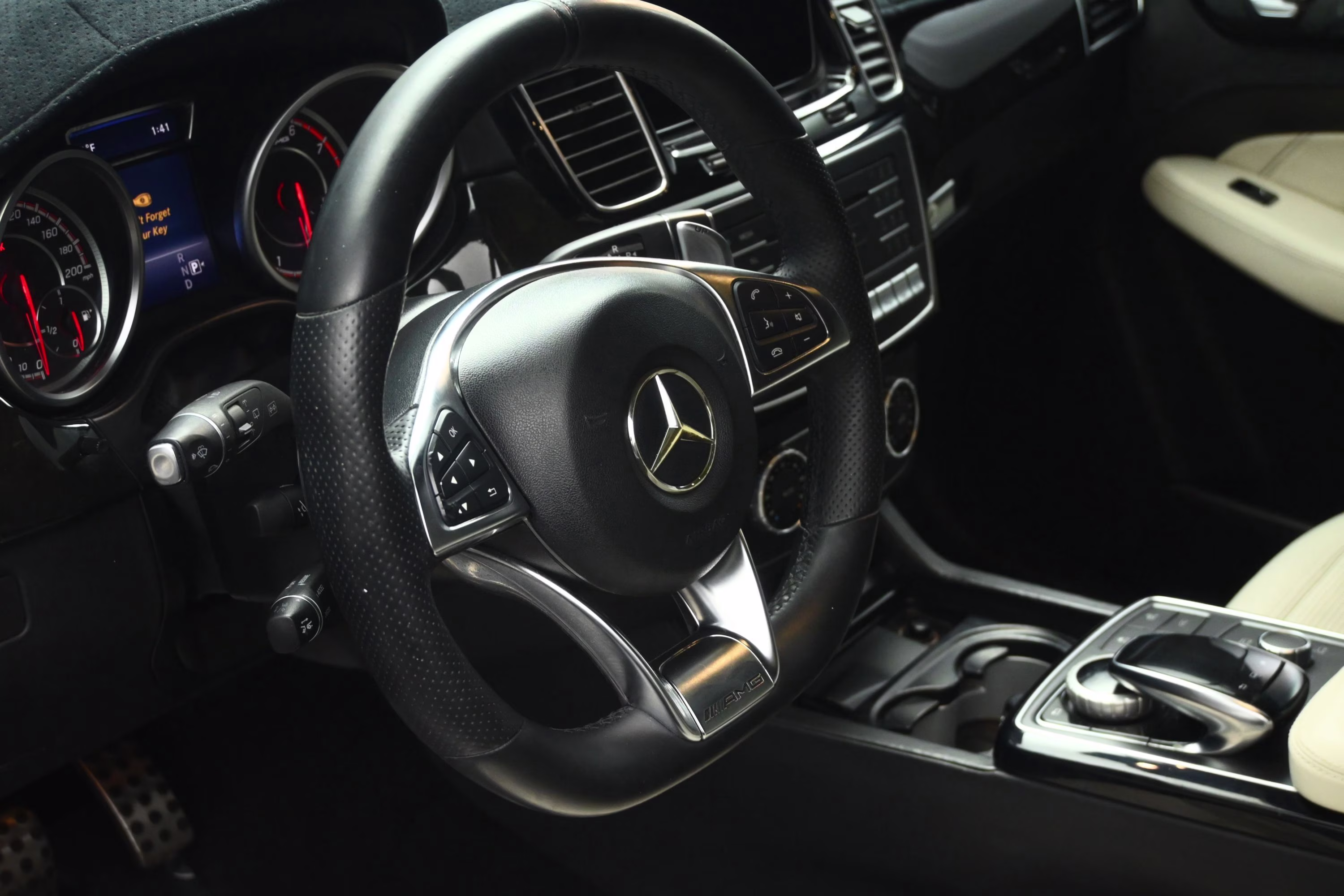 2016 Black Mercedes-Benz GLE GLE 63 AMG AWD SUV